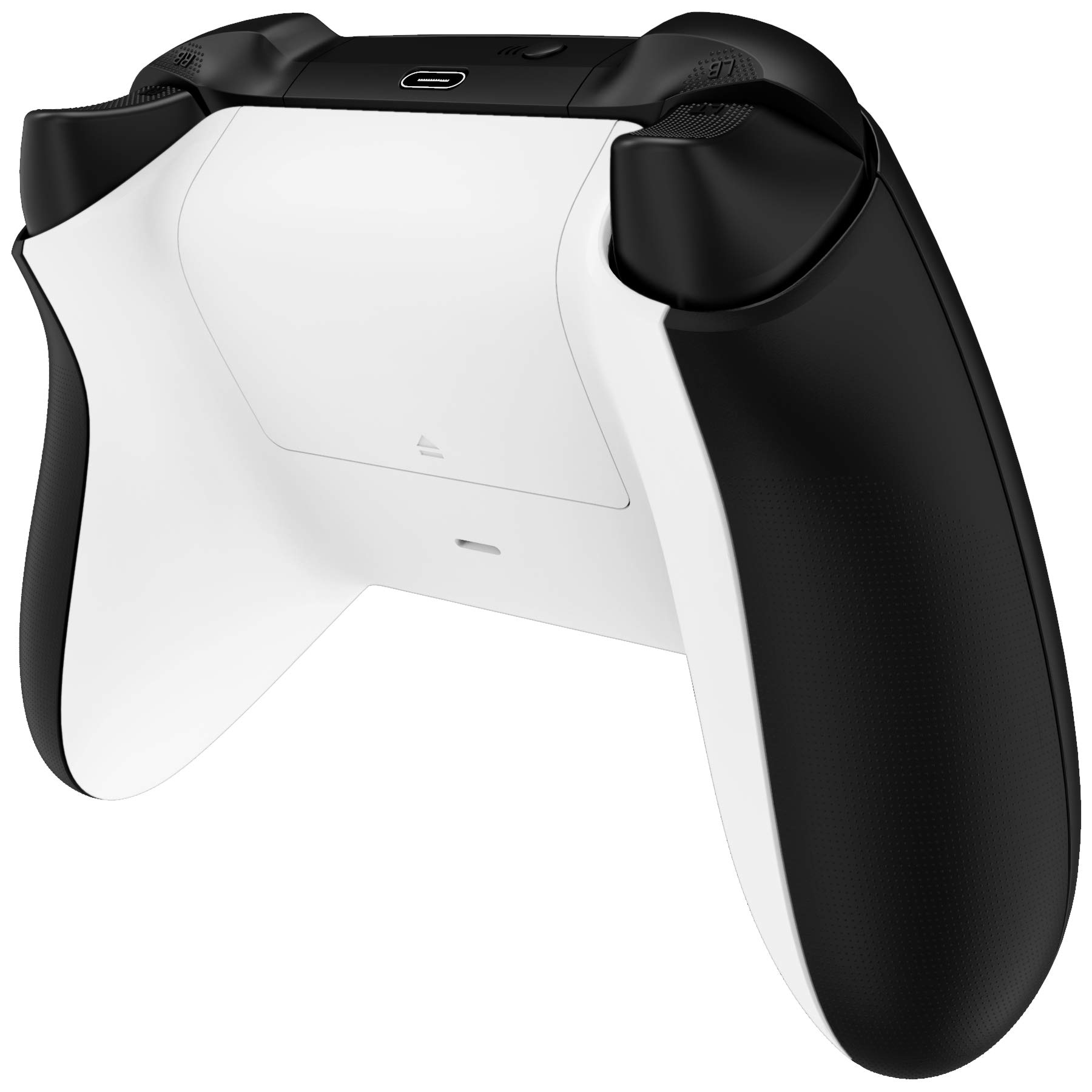 eXtremeRate Coque Arrière pour Xbox Series X/S Manette, Coque Arrière de Remplacement avec Couvercle de Batterie pour Xbox Series X/S Controller, Blanc, Manette Non Inclus