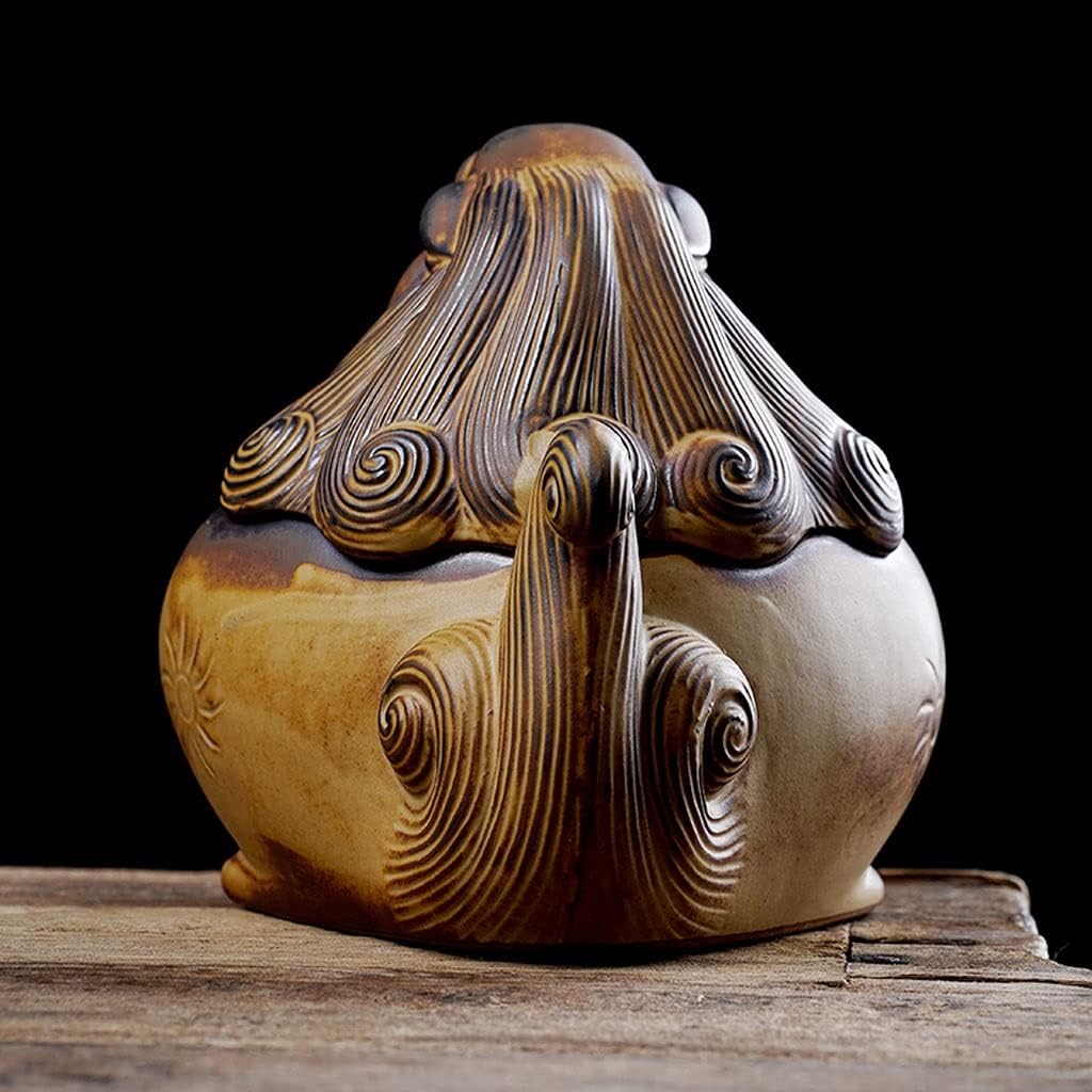 Incense Holder Incense Burner Retro Incense Burner Sandalwood Incense Burner Household Aromatherapy Incense Burner Ceramic Auspicious Beast Incense Burner Ornaments Incense Burner