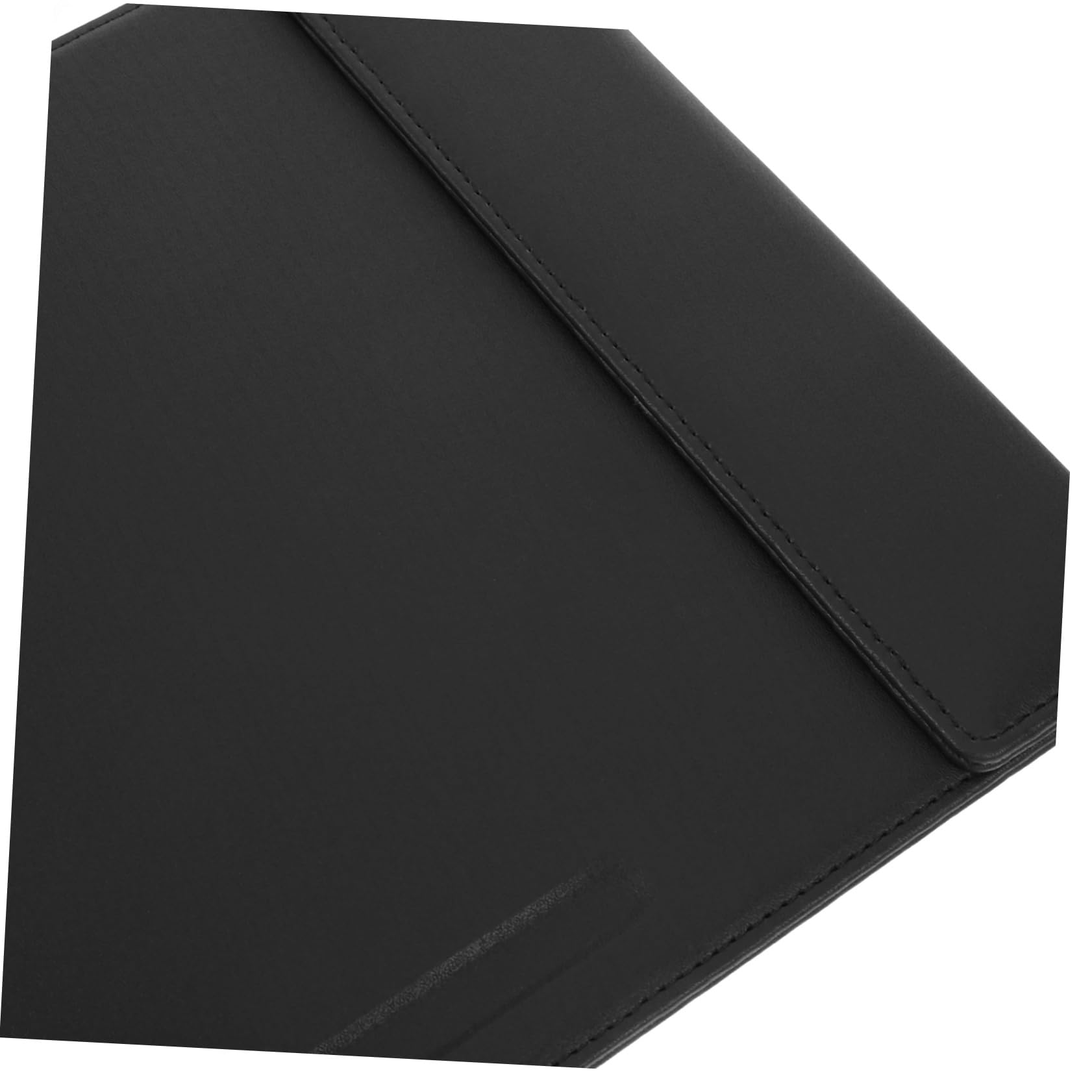 Porta Menú de Cuero Negro Cierre Magnético, Protege el Papel y Sirve para Restaurante o Bar, Tablero de Escritura
