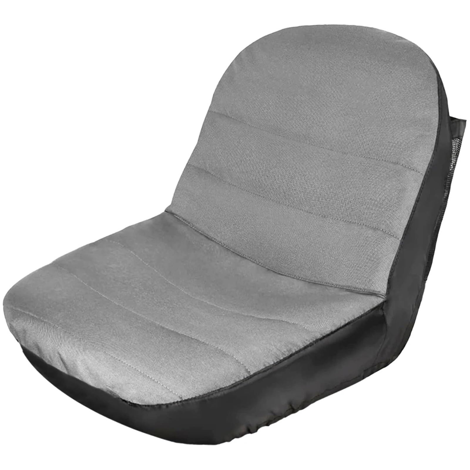 Cymmiyt Grey-1Pc Lawn Mower Seat Cover Tractor Seat Cover Waterproof Lawn Mower Universal Replacement Forklift Chair Protector