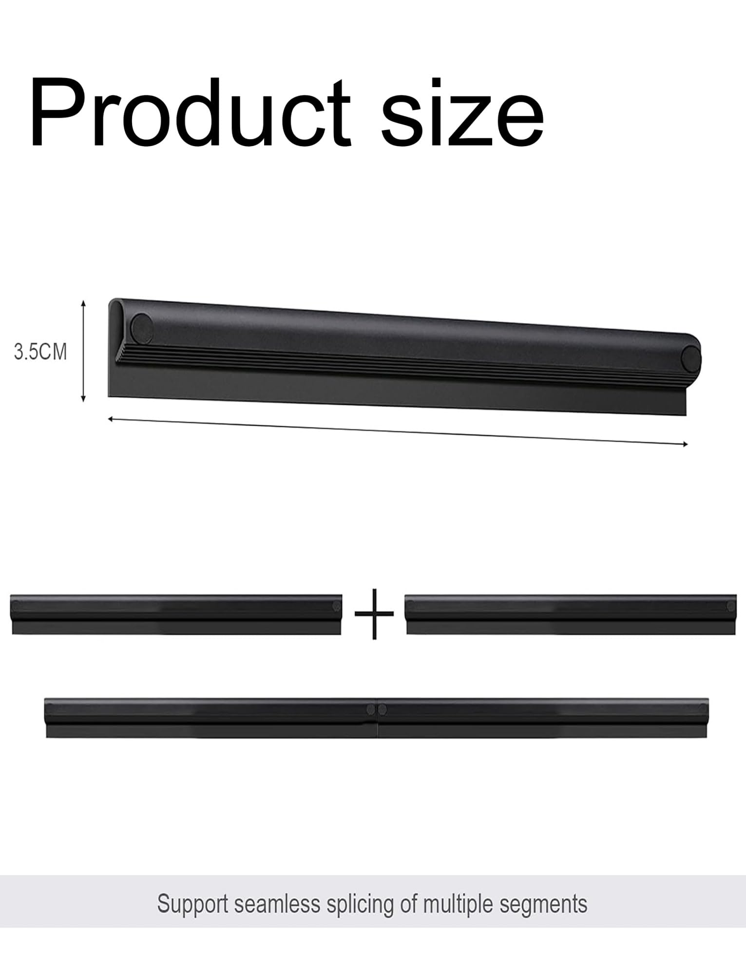 Riel de control deslizante, porta tickets de aluminio for cocina, restaurante, oficina, cafeterías y bares, fácil de usar for organizar pedidos y notas.(120cm/47.2in)