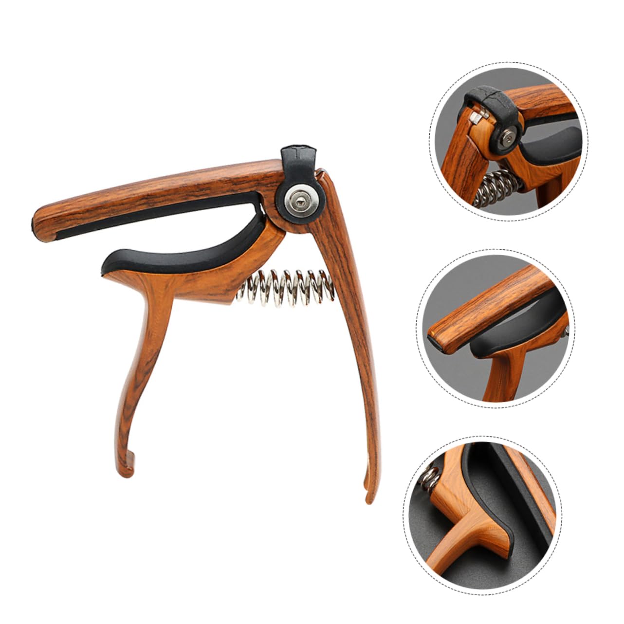 Capo Para Guitarra Ajustable Afinador Rápido Para Guitarra Acústica y Eléctrica Accesorio Esencial Para Músicos