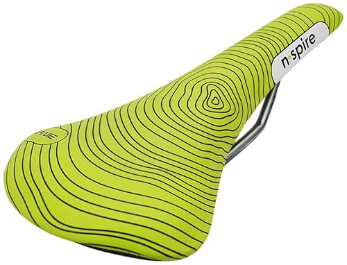 Smanie N.spire Saddle - Chromoly, Microfiber Green, 156 #TOP2