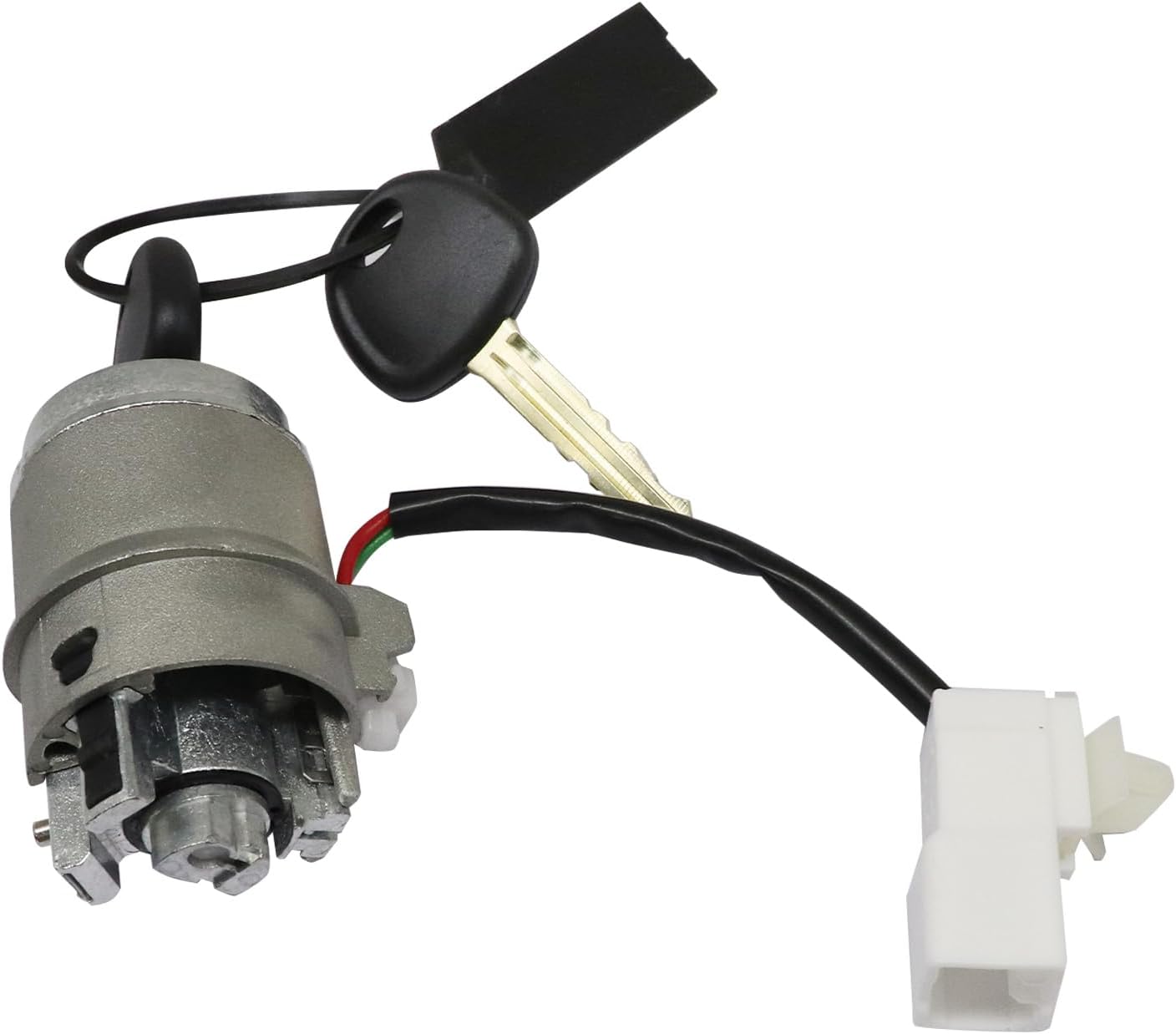 SecosAutoparts Ignition Lock Cylinder W/2Keys Compatible with Kia Rio Rio5 2006-2010# 819001GL00 81900-1GL00