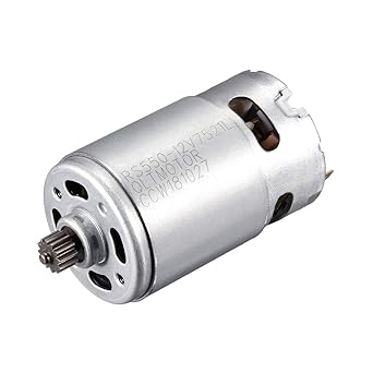 uxcell DC 12V 22000RPM 12 Teeth Electric Gear Motor for Various Cordless Screwdriver