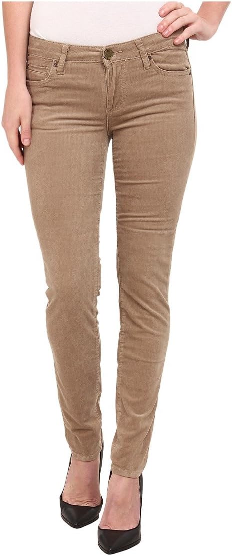 KUT from the Kloth Women's Diana Skinny Corduroy Pant In Khaki