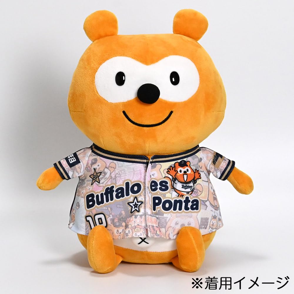 バファローズ⭐︎ポンタ30cmぬいぐるみ用ユニフォーム サード＆夏の陣 オリックス 3.jpg
