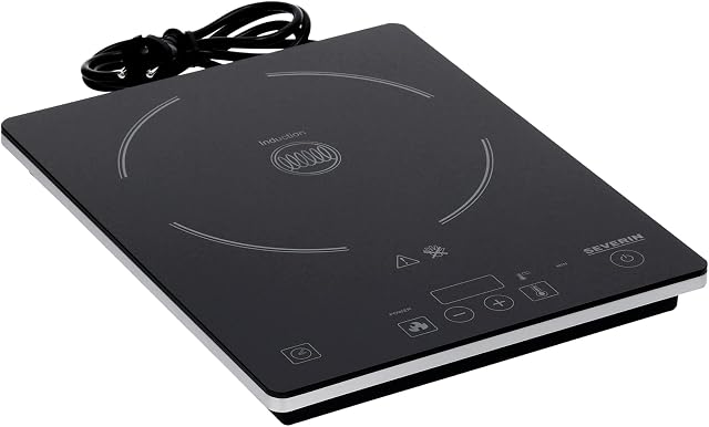 Severin Induction Cooker with 2000 W of Power KP 1071, Glass