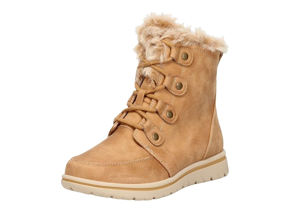 Cliffs by White Mountain Holly (Wheat/Fabric) Women's Boots INTERNATIONAL SHIPPING