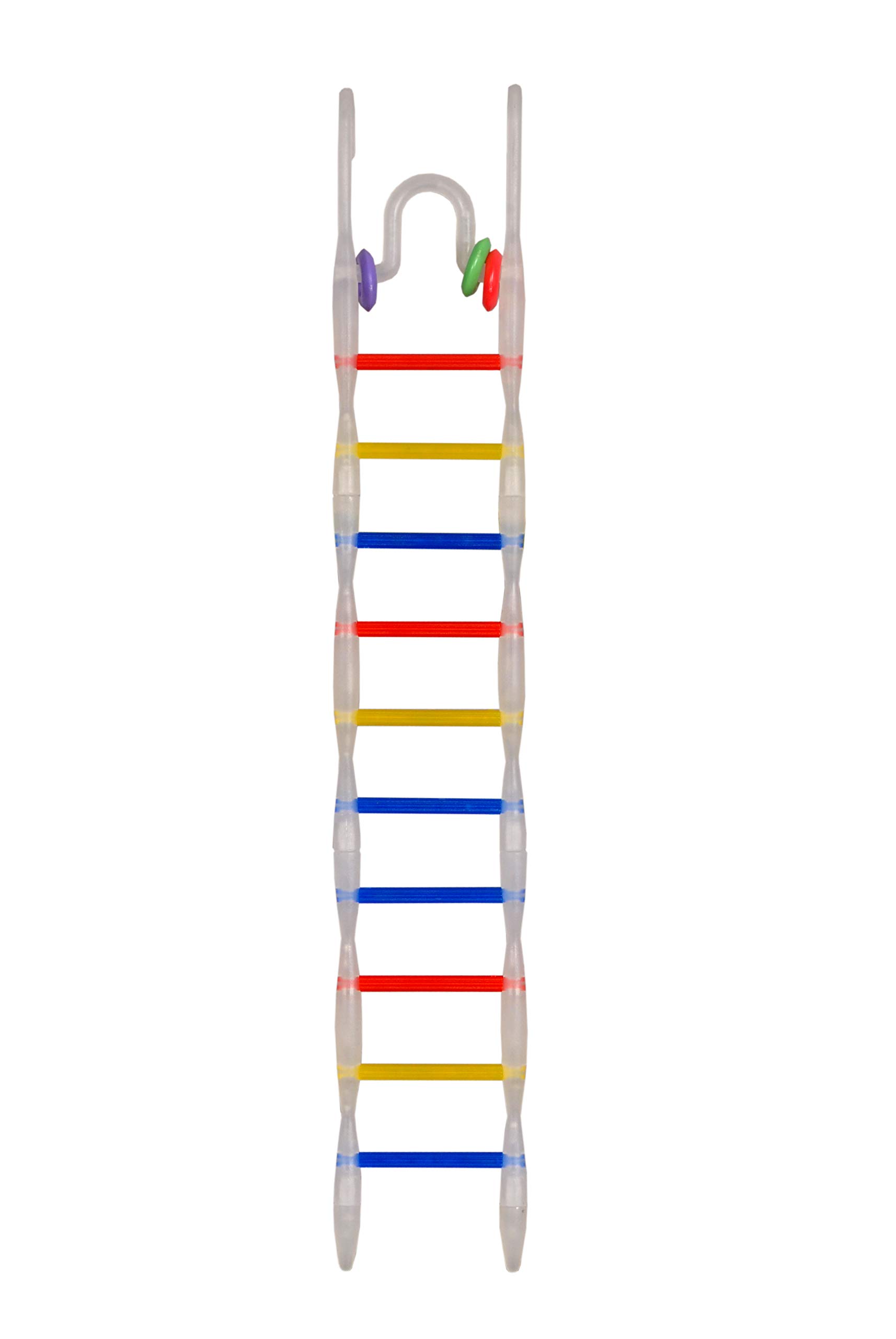 Bird Toys/Colourful Ladder/Suitable for Small and Medium Birds/TAIYO PLUSS DISCOVERY (B081QCFBX2) Amazon Price History, Amazon Price Tracker
