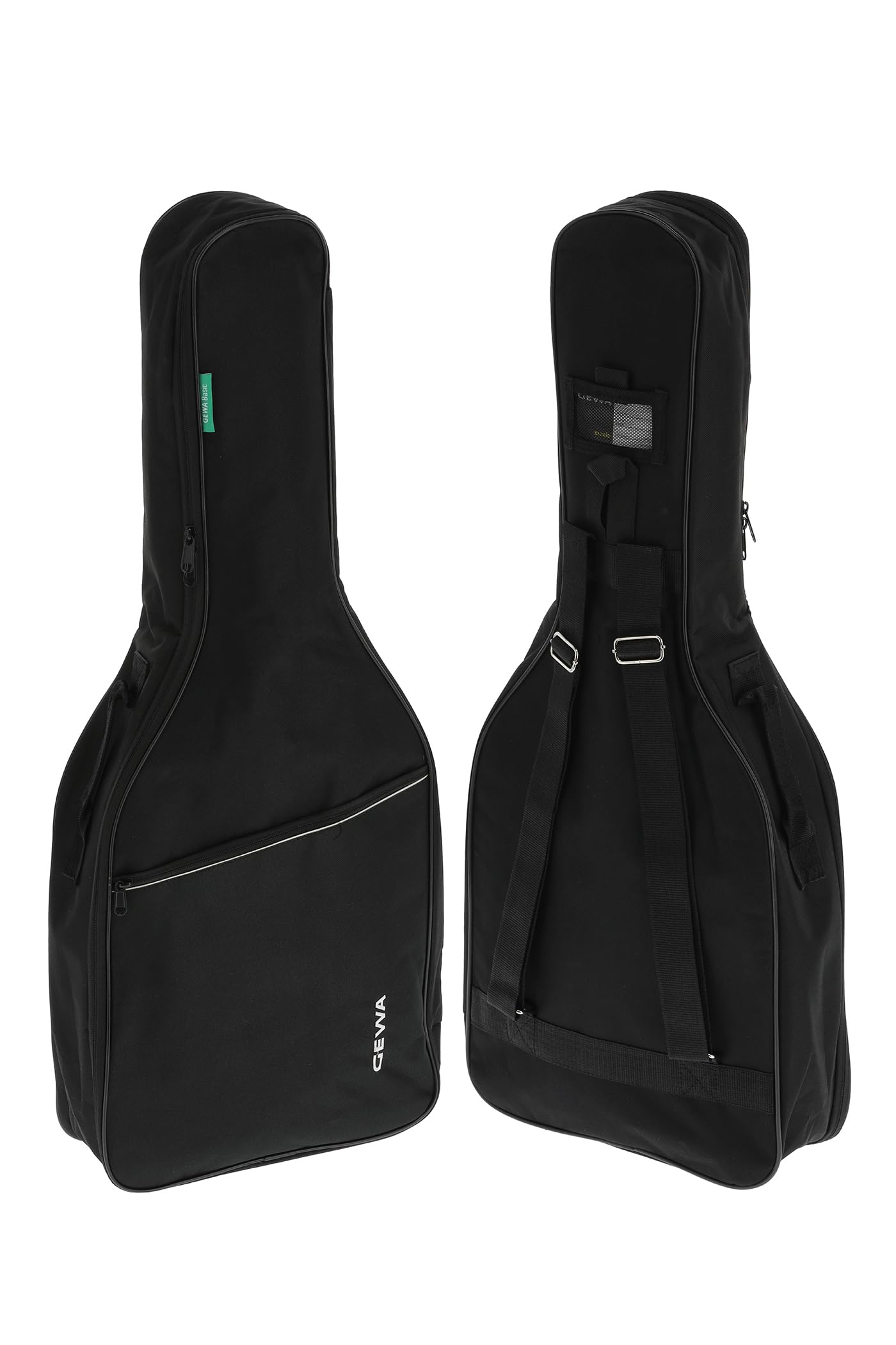 GEWA Classical Guitar Gig Bag Basic 5mm for 1/4 - 1/8 Classical Guitar (high-quality guitar bag made of tear-proof Cordura 600 Denier, 5 mm high-density foam padding) 211130