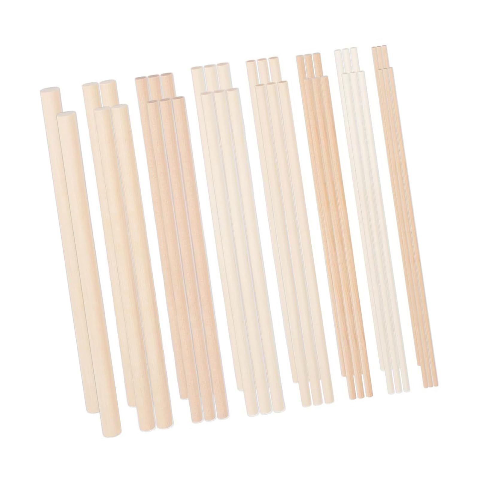 Bâtons de ventilateur en bois et chevilles de moulins à vent pour artisanat