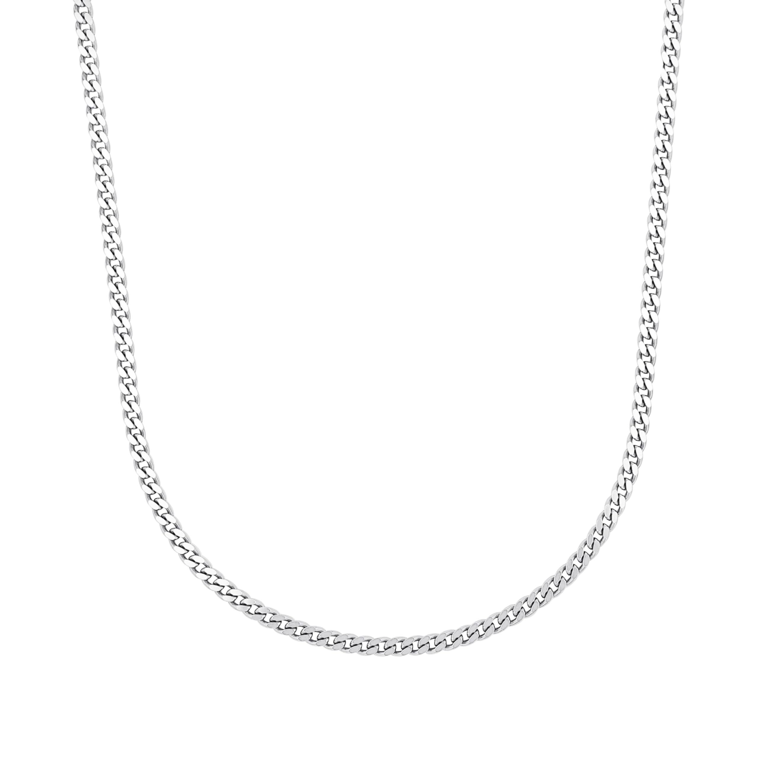 Amor Necklace 925 Sterling Silver Men's Necklace, 55 cm, Silver, comes in Jewelry Gift box 9381586