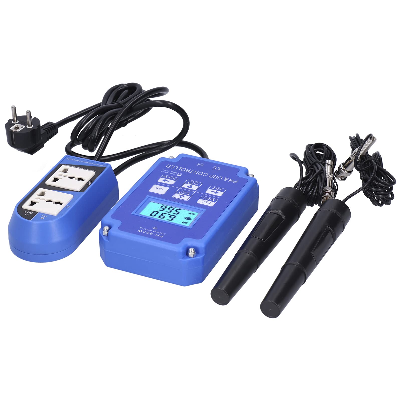FTVOGUE Controlador PH ORP, Monitor Calidad Agua 2 en 1