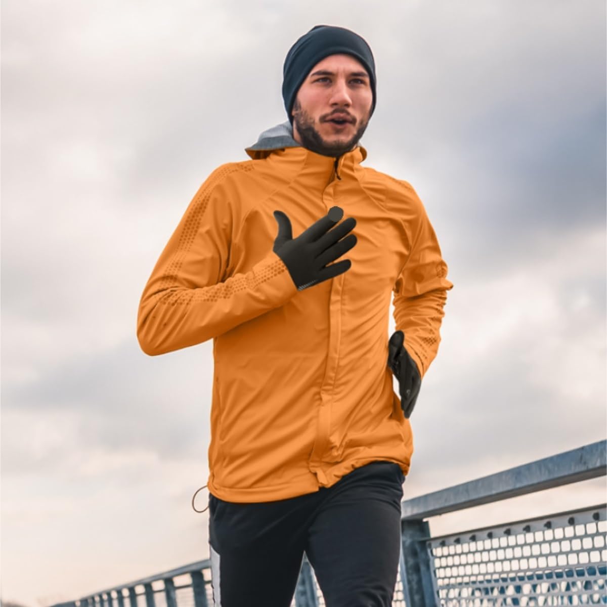 Guantes Invierno Guantes de invierno esquí Forrados deportivos ciclismo con pantalla táctil cálida Antideslizantes