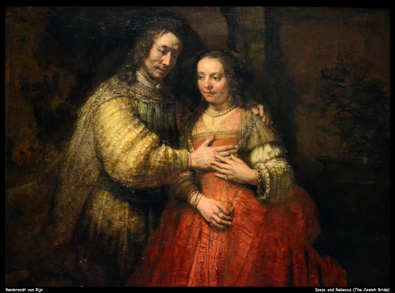 Unicorn Posters Multicolour A2 Poster (24/16.5 Inch) (60/42Cm) - Rembrandt Van Rijn Isaac Rebecca The Jewish Bride Jpb 26731092756 O(1)