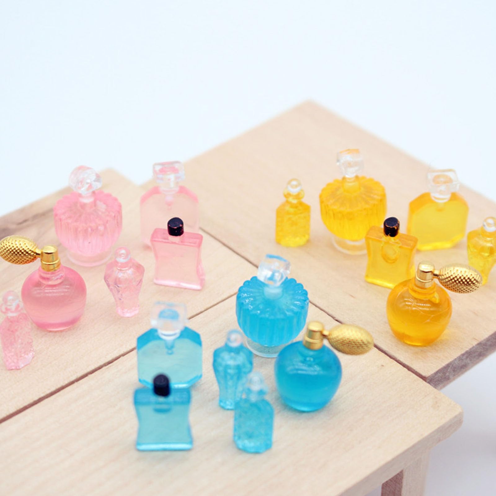 Tiny Scented Bottle Collection Dollhouses Furniture Role Playing Toy Resin Craft for Girls Creative Play Dollhouses Furniture Accessories — view 8