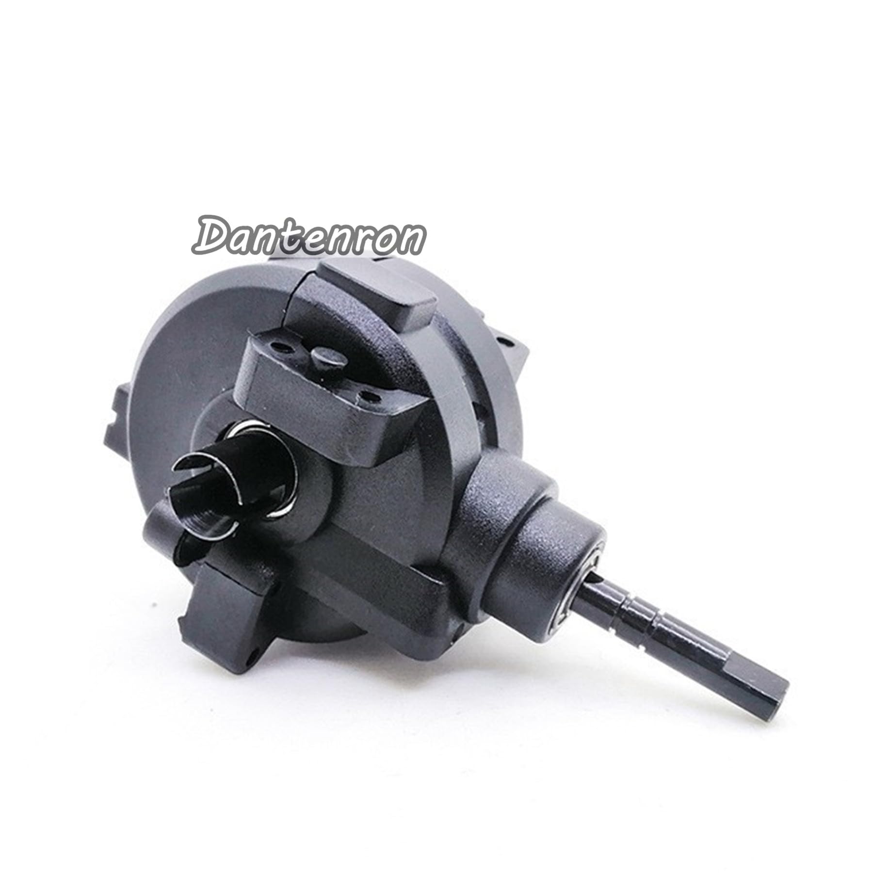 Aluminum 7075 Alloy Transmission Case + 40Cr Steel Transmission Gear Set for LOSI 1:24 Micro-B 2WD Buggy RTR-LOS00007 / 1:28 Micro-T 2S 2WD RTR Stadium Truck-LOS-1392 Upgrades - Silver