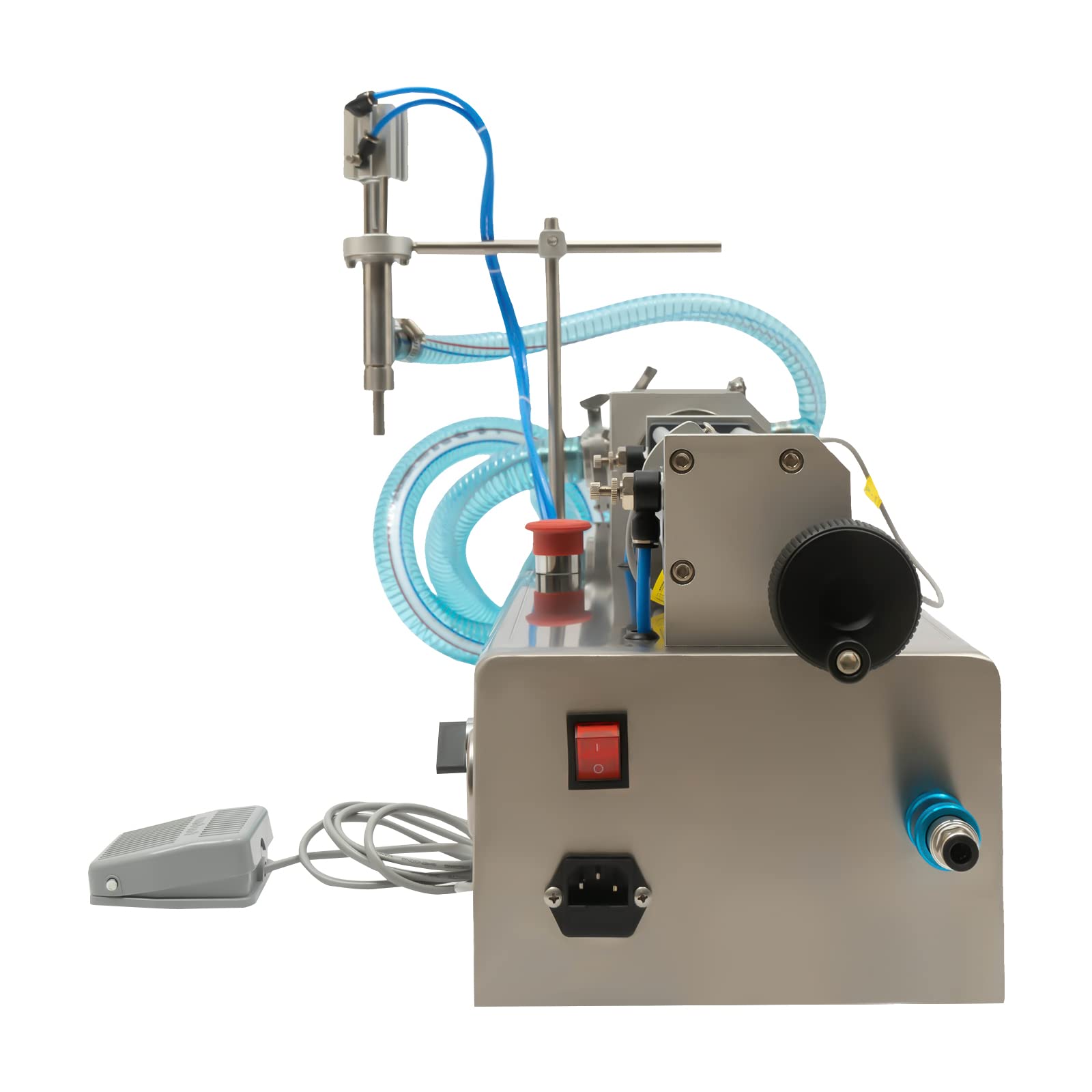 Pneumatische Abfüllmaschine, 100-1000ml Füllmaschine, Flüssige Abfüllmaschine, Kosmetische Flüssigkeitsfüllmaschine, Edelstahl Abfüllgerät, Automatisch Füllmaschine