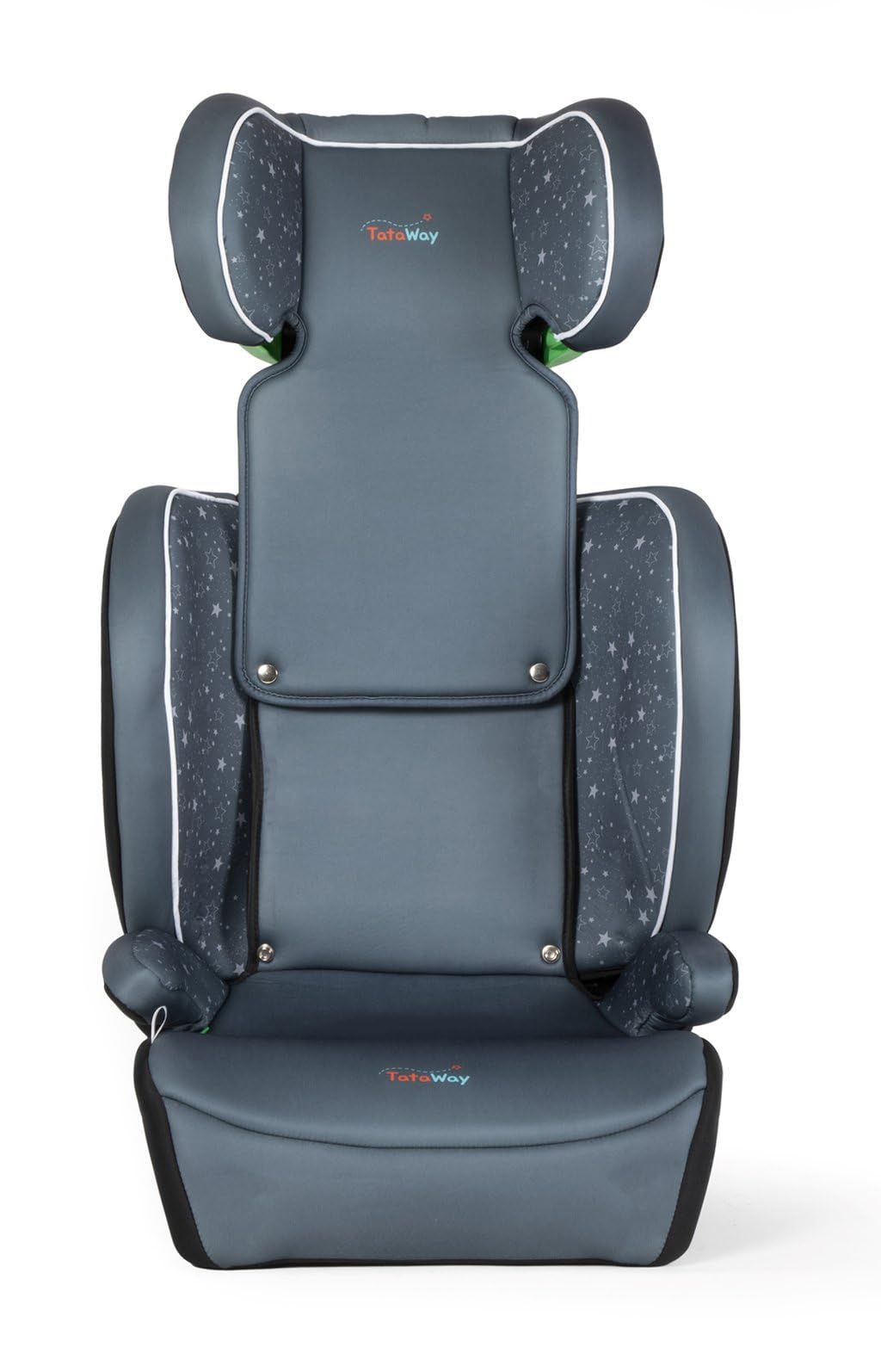 Tataway Silla De Coche Con Fijación ISOFIX Para La Seguridad De Los Niños Con Una Altura De 100 A 150 Cm Con Gráficos Sobre Fondo Gris
