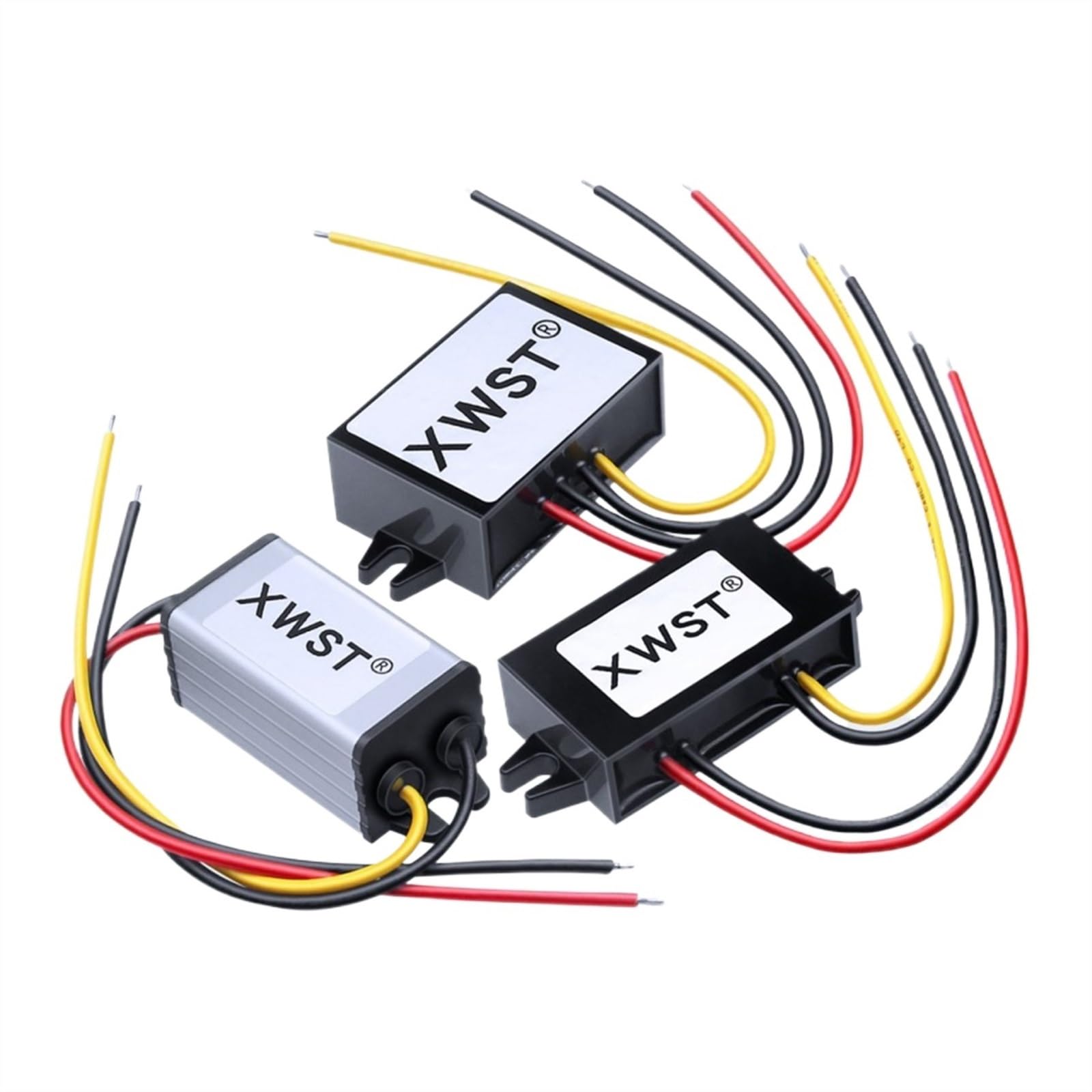 Konwerter DC na DC 12 V na 5 V moduł obniżający moc falowniki 1A ~ 10 A 5 W ~ 50 W moduł o wysokiej wydajności (tworzywo ABS 8 A, M)