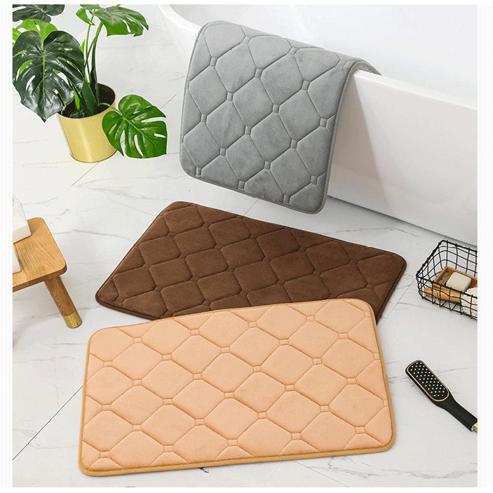 Tappetini antiscivolo in memory foam per bagno, WC e soggiorno, morbidi tappeti assorbenti, 140 x 305 cm, decorazione ideale per l'ingresso della casa
