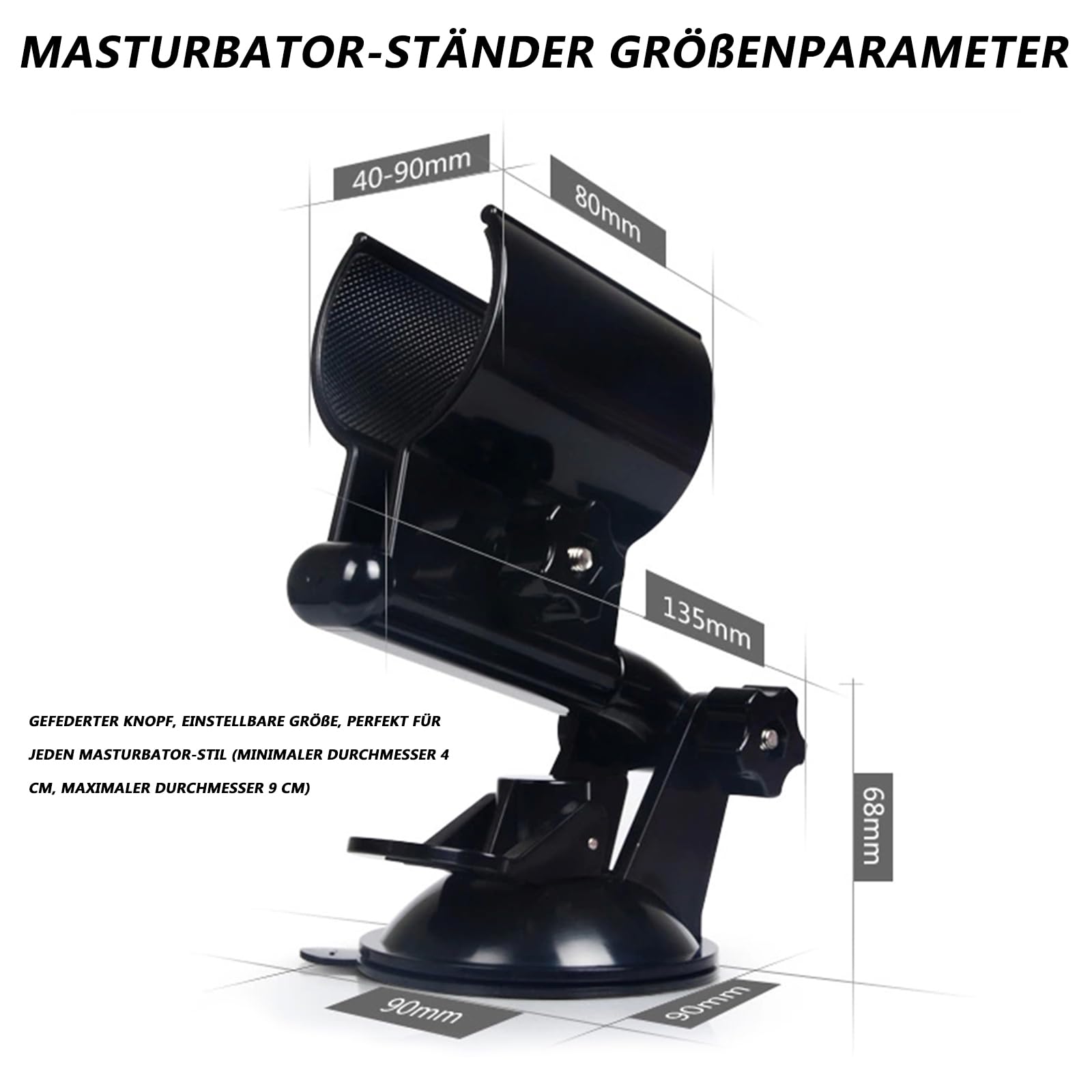 Support de masturbateur mains libres, support de sextoy, sextoys pour hommes, support auxiliaire de masturbateur réglable, accessoires pour ensembles de jouets de masturbation pour hommes