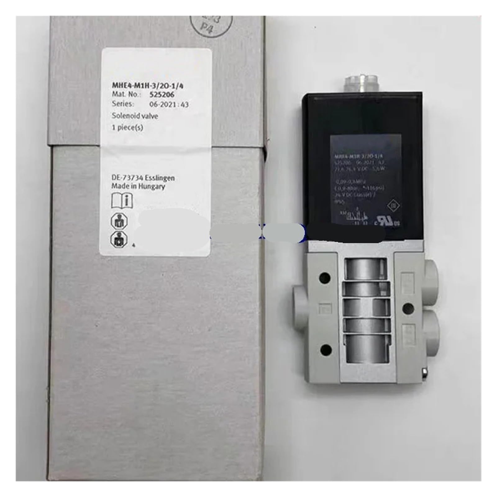 CXDFRSER 1pcs Solenoid Valve MHE4-M1H-3/2O-1/4 525206
