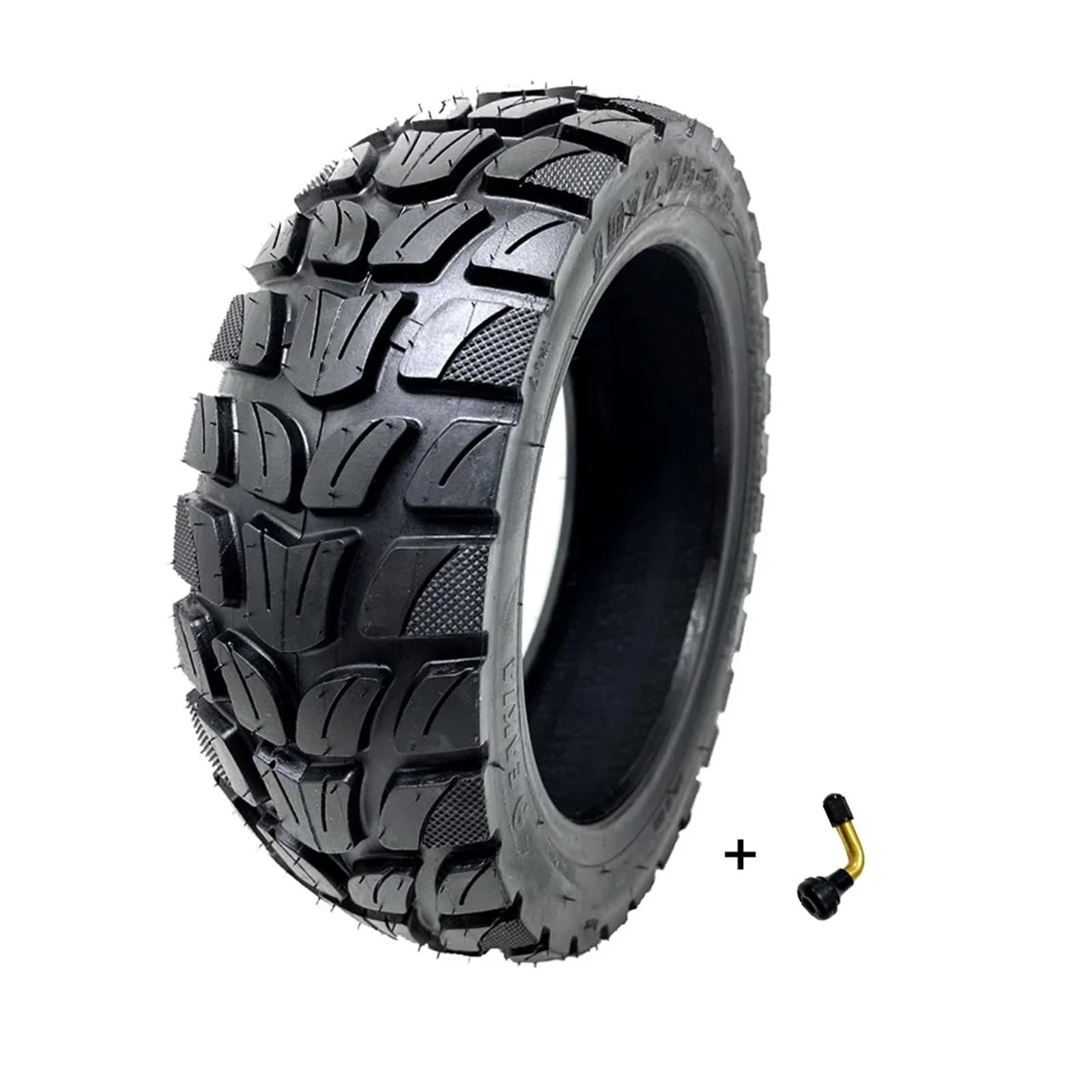 Générique Pneu Trottinette 8.5 Pouce sans Chambre à air 10x2.75-6.5/70-6 255x70 Tout-Terrain, Scooter électrique 10", Roues AV/AR