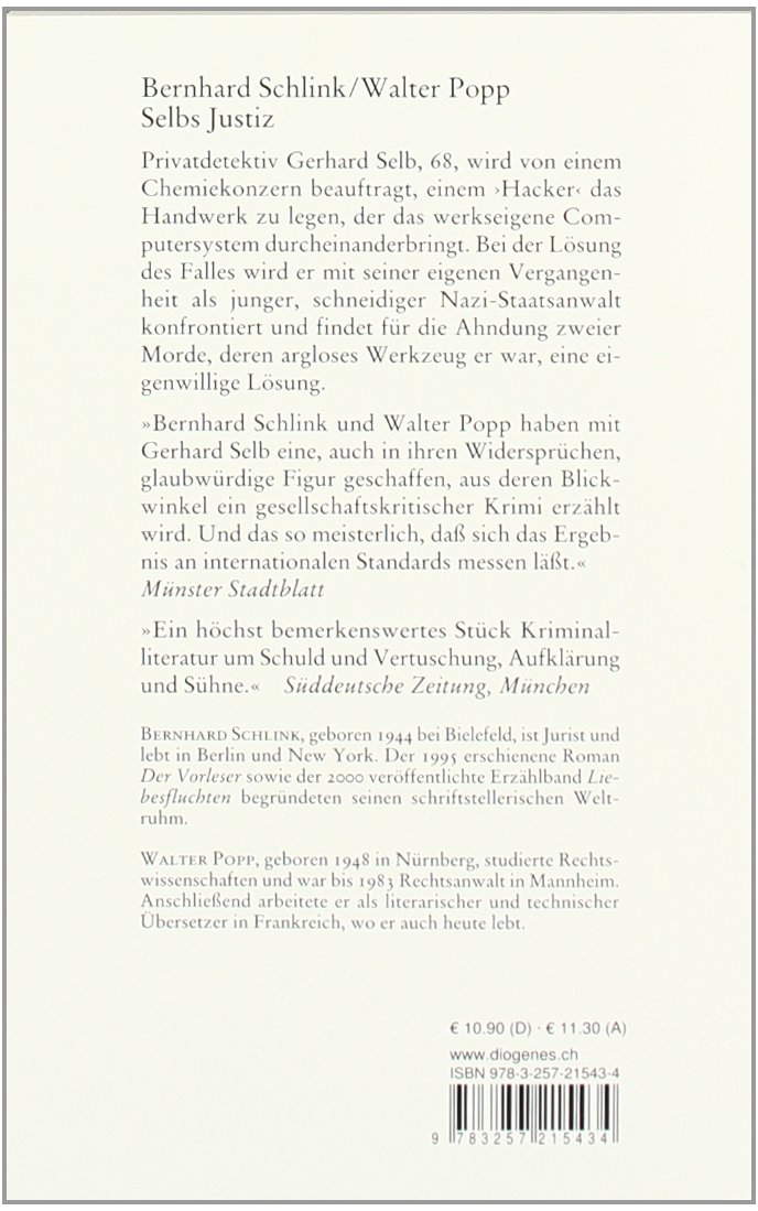 Selb-Trilogie: Selbs Justiz; Selbs Betrug; Selbs Mord (detebe - Kassetten)