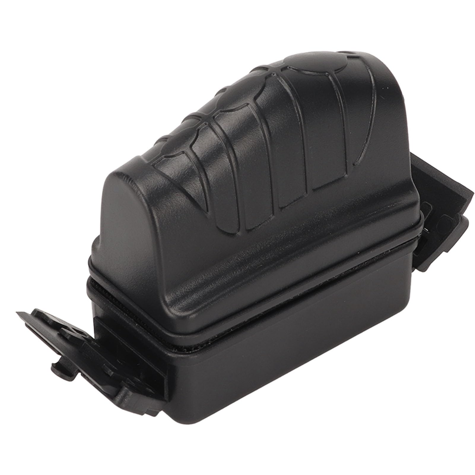 flexman Aquarium Magnetic Cleaner, 4X Strong Magnetic Suction Double Blade Fish Tank Magnet Brush, Floating Glass Algae Scraper with Non Slip Grip for Fish Tank (Black)