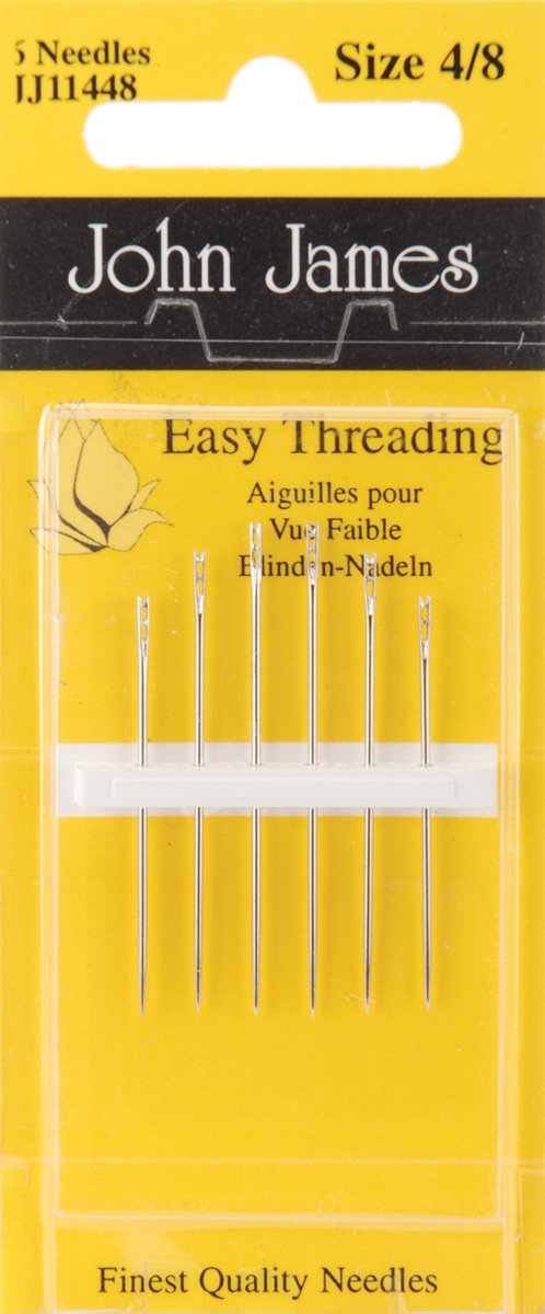 Self Threading Needles (6 pack)