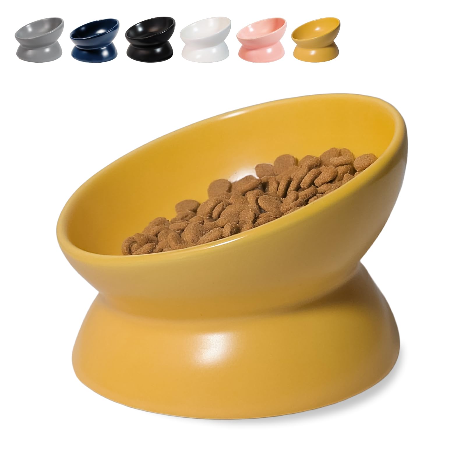 Amazon | [From Life Basics]《食べやすい15度傾斜のペット食器