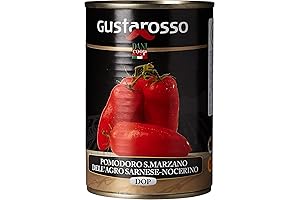 Farm-Fresh Gustarosso San Marzano Tomatoes: Authentic Italian Flavor in Every Can