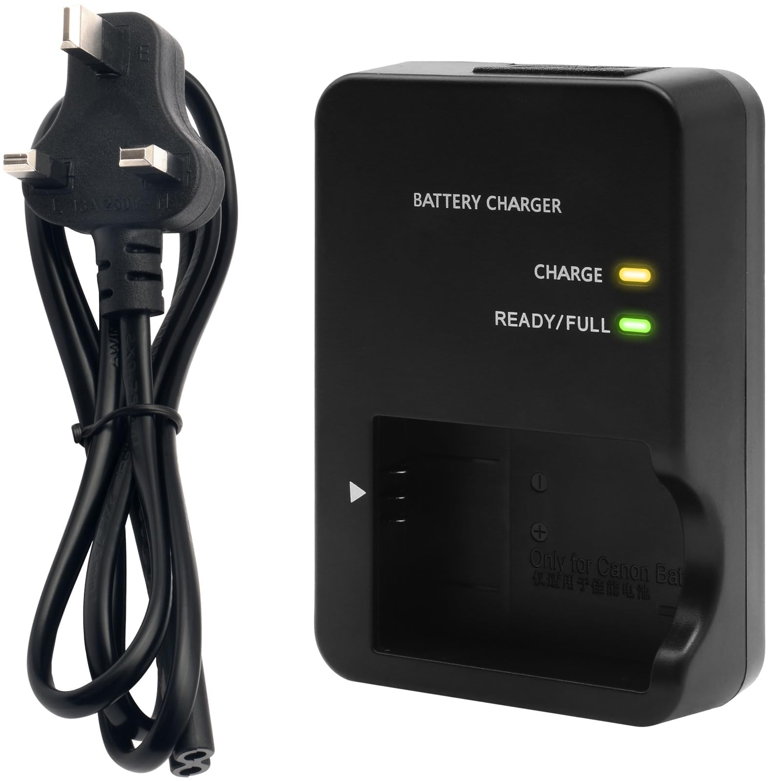 CB-2LH CB-2LHT Camera Charger for Canon NB-13L Battery, Compatible with PowerShot G1 X Mark III (Not for G1X), G5 X/G5 X Mark II, G7 X/G7 X Mark II/III, G9 X/G9 X Mark II, SX620/720/730/740 HS