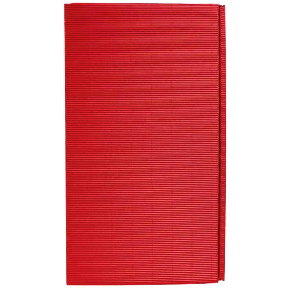 2er Weinkarton, Geschenkkarton, Rot, Wellpappe, 36 x 18 x 9 cm, 25 Stück