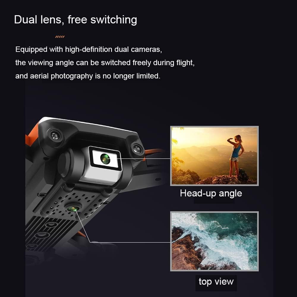 Drone with 8K HD Camera for Adults Kids FPV Live Video RC Quadcopter Beginners 2 Batteries Carrying Case with Auto Hover 3D Flip Headless Mode One Key Start Waypoint Fly