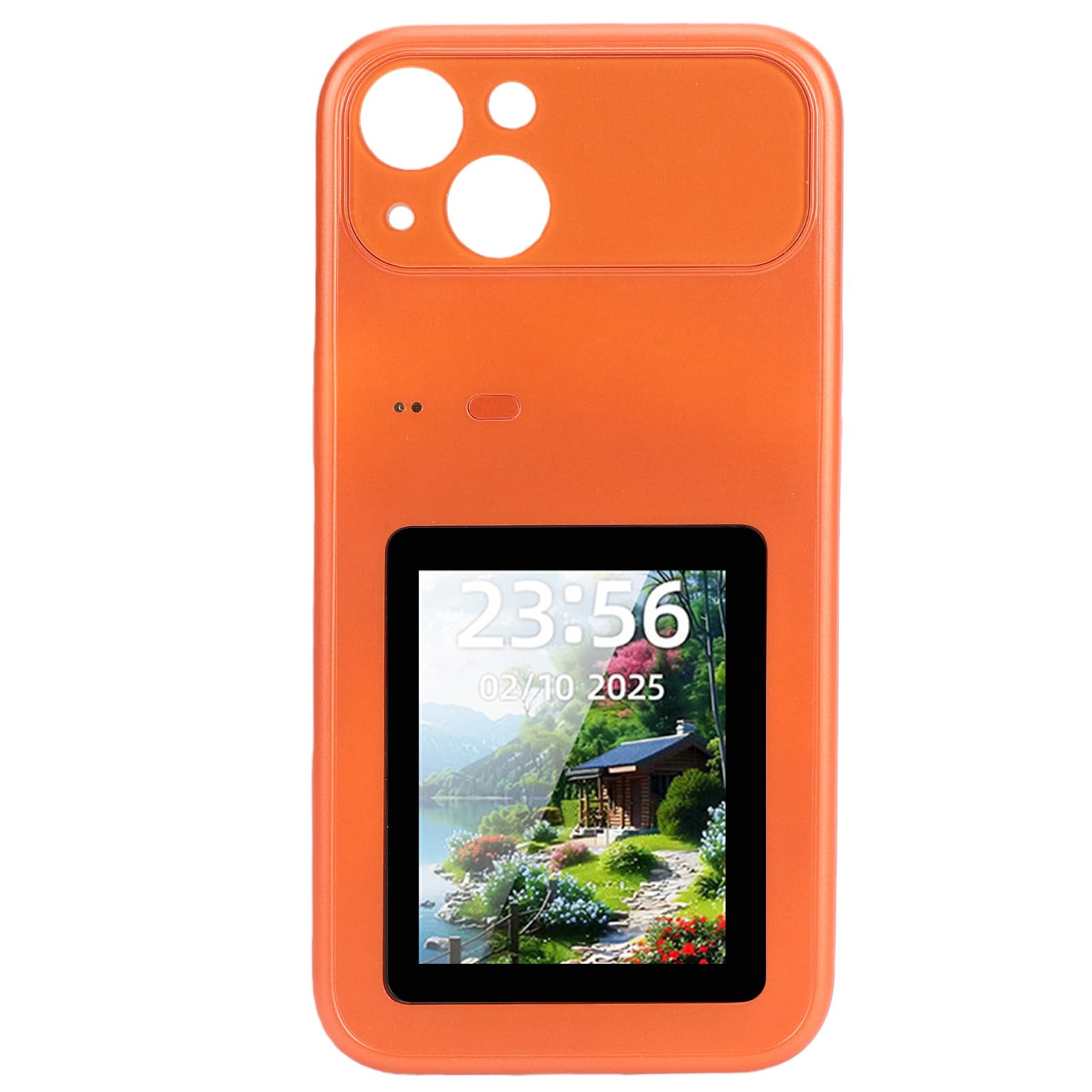 Custodia Smartphone con Schermo Secondario HD, Anteprima Telecamera in