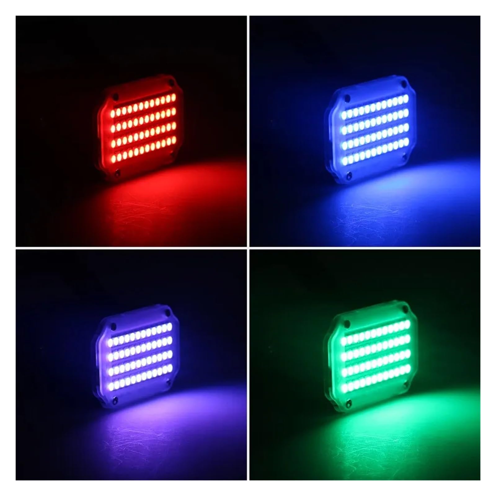 Luci da Discoteca LED RGB UV Luci stroboscopiche Disco DJ Party Vacanze Natale Stage Effetti di Illuminazione Wedding Music Club Luci Flash attivate dal Suono per Eventi Matrimonio Dance Music (Size