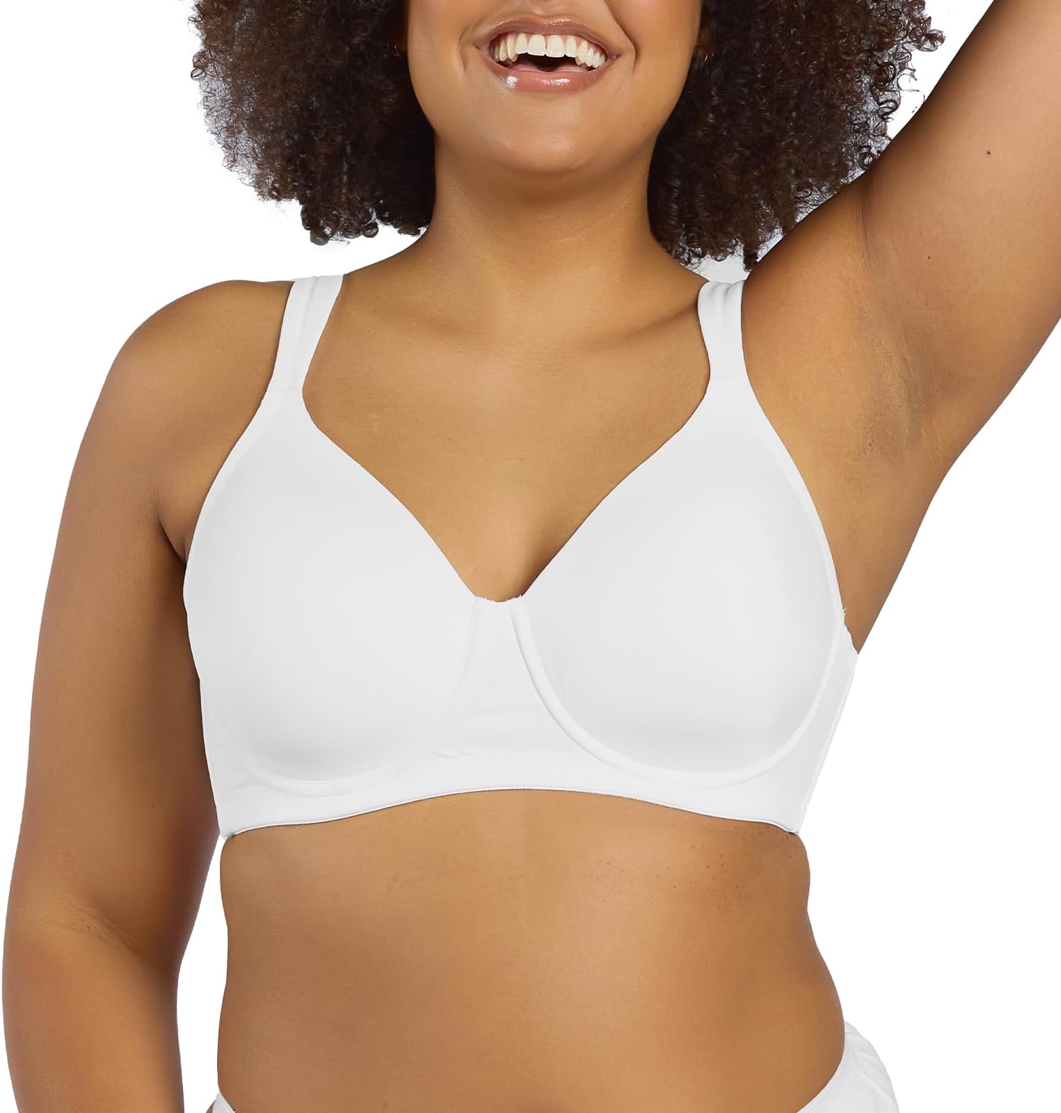 Leading Lady, Brigitte Full Coverage, Underwire, Lightly Padded T-Shirt Bra, Side & Back Smoothing, Adjustable Straps,36A-54G