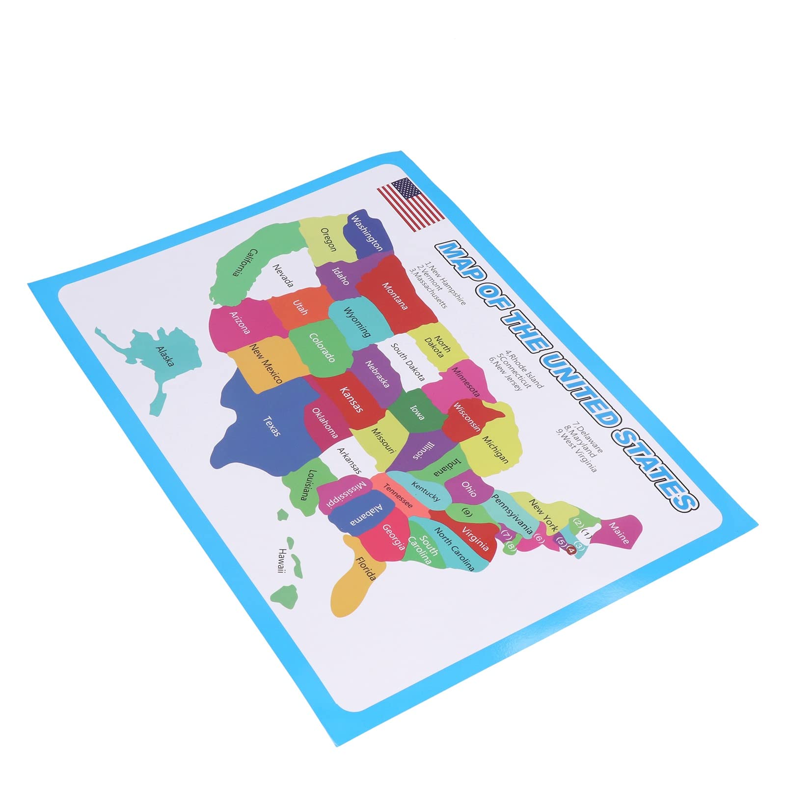 Colored United States Map Clear - 61uq0uHJKBL 