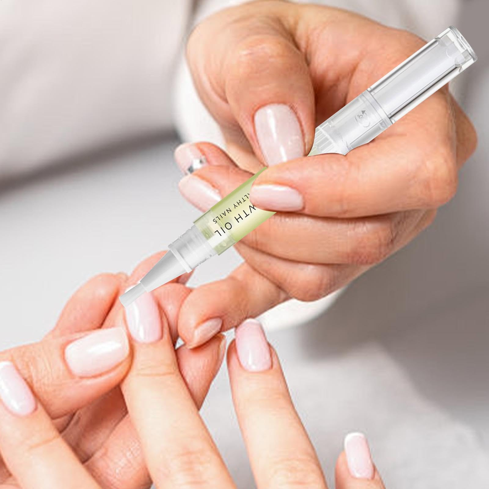 2 Confeziona Olio Per La Crescita Delle Unghie, Olio Di Crescita Delle Unghie Cosmetiche, Con 'albero Del Tè, Vitamina E E Aloe, Per Idratare E Riparare