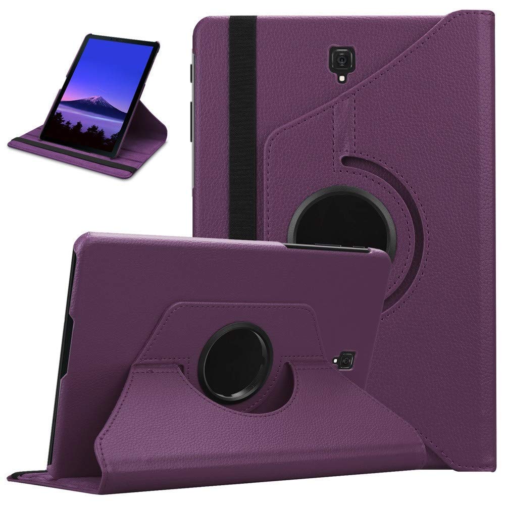M Cart 360 Degree Rotating Smart Leather Case Cover Stand for Samsung Galaxy Tab S4 10.5 inch 2018 SM-T830, T835, T837 (Purple) (B0DHGDXY6N) Amazon Price History, Amazon Price Tracker