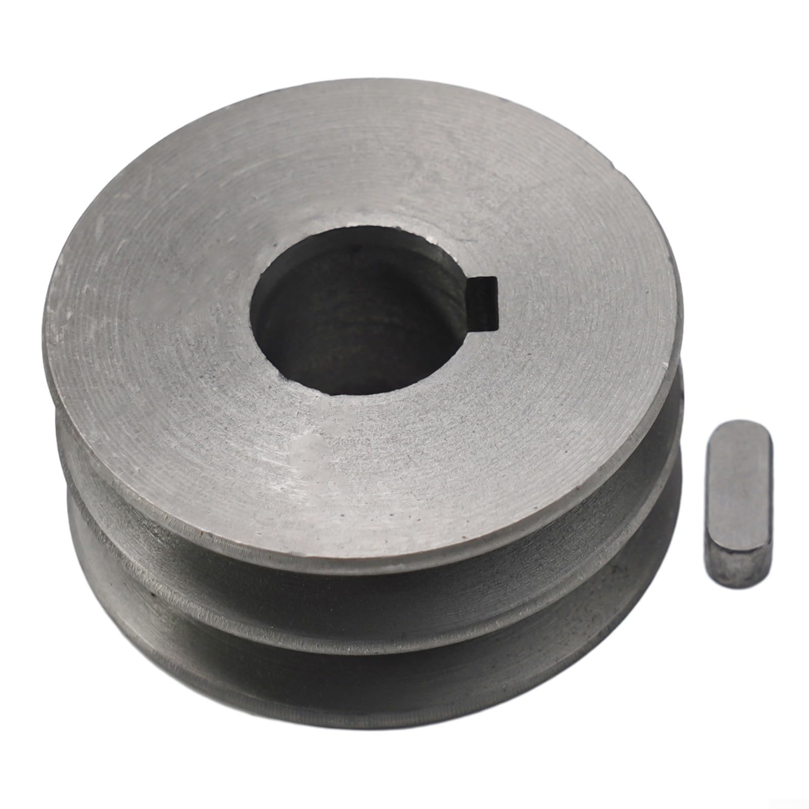 Polea de correa trapezoidal de doble ranura tipo A 50mm-100mm hierro fundido motor industrial 83x31x24mm