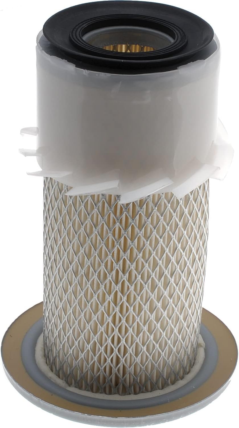 Cylindrical Air Filter for Tractors, Mini Diggers and Lawn Mowers, 184 x 107 x 46 mm