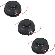 3 Pack 198386-5 Bump & Feed Trimmer Head for Makita XRU11Z XRU12 XRU04Z M8 X 1.25 LH Trimmers