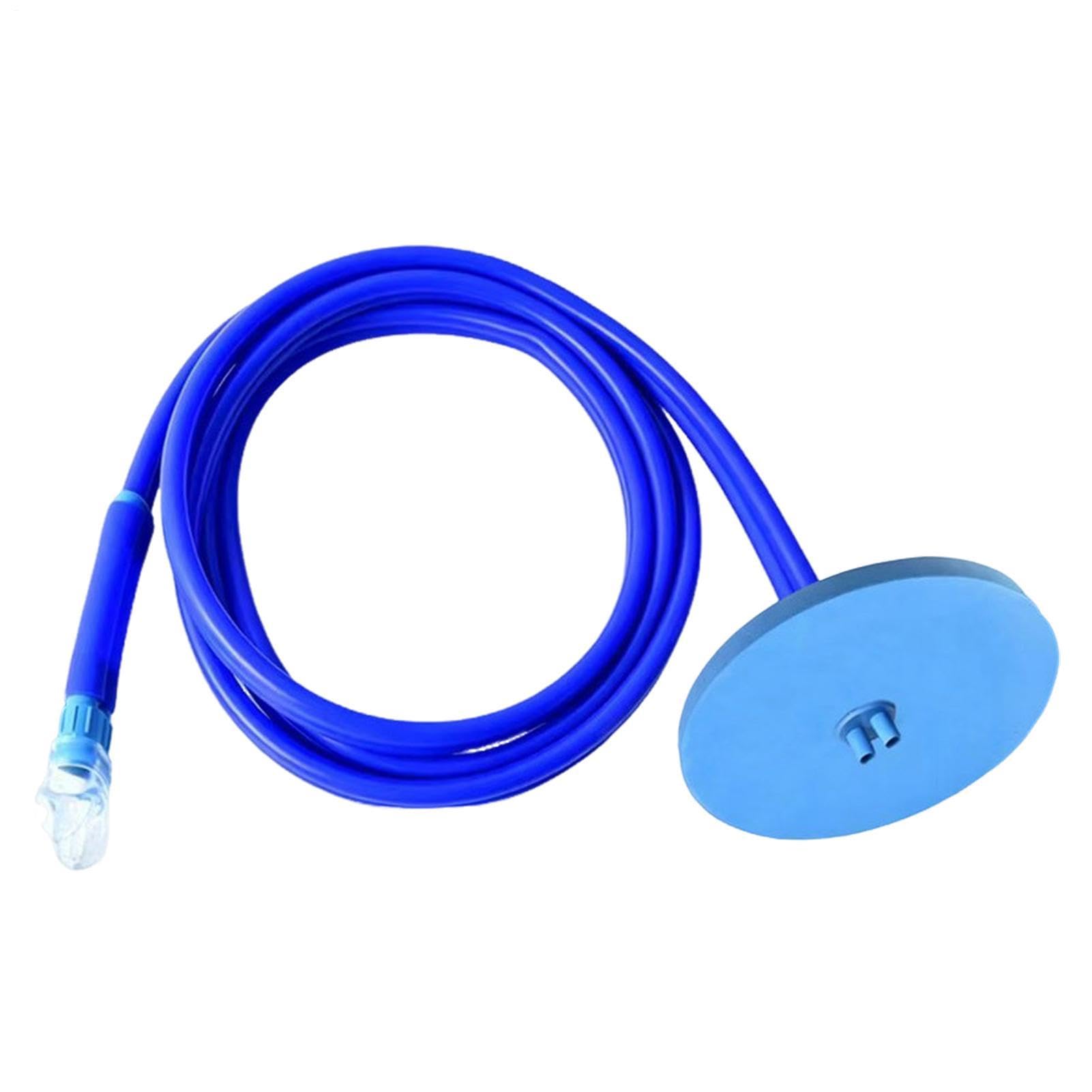 Full Dry Snorkel Set for Adults - Silicone EVA Floating Snorkel Tube, Anti Leak Breathing Pipe for Swimming Pool Training, Shallow Water Exercise, Lake and River Swimming