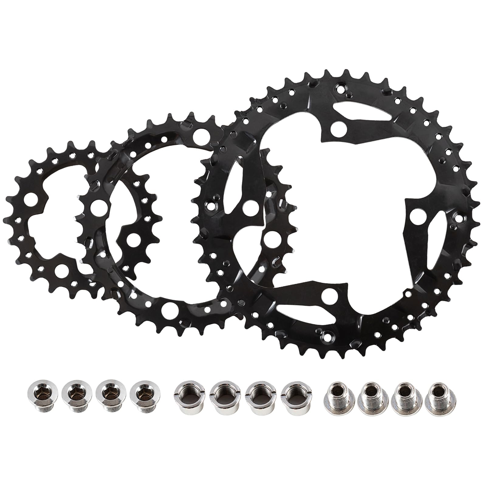 AEYINO 64/104 BCD Chainring Triple - 3x Crank set Mountian Bike MTB for 9 Speed