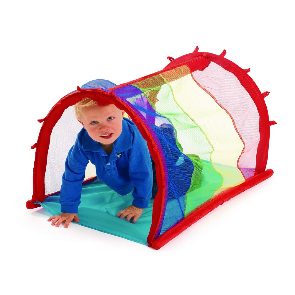 Excellerations Baby Tunnel, Watch Me Crawl, Infant and Toddler Indoor Playground, Gross Motor, Educational Toys, Kids Toy, Gift, Home School or Classroom (Item # GOBABY)