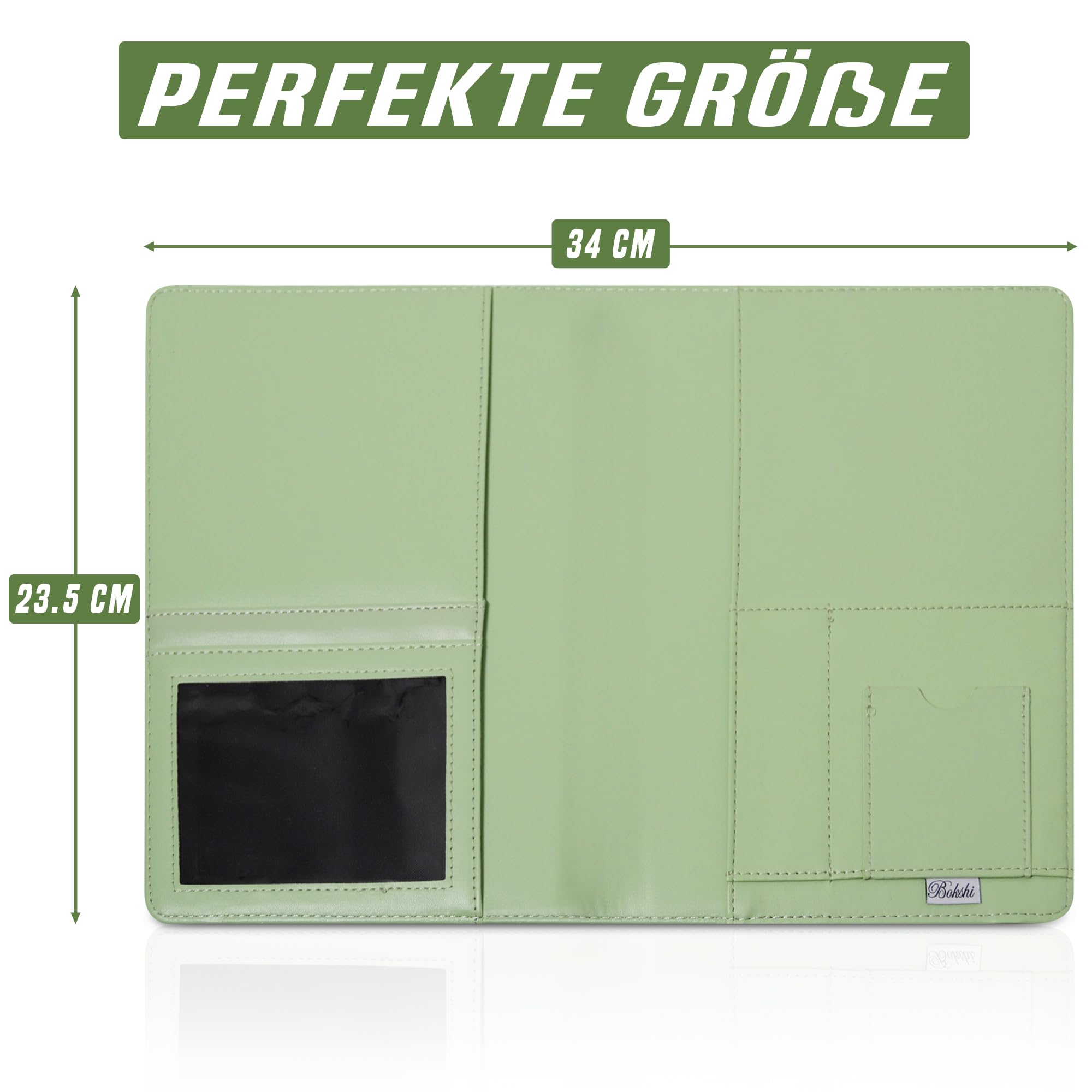 Mutterpasshülle U-Heft Hülle Impfpasshülle in einem | All-in-One Dokumenten Organizer aus Premium PU-Leder | Stilvolle Mappe für Schwangere | Geschenk zur Geburt